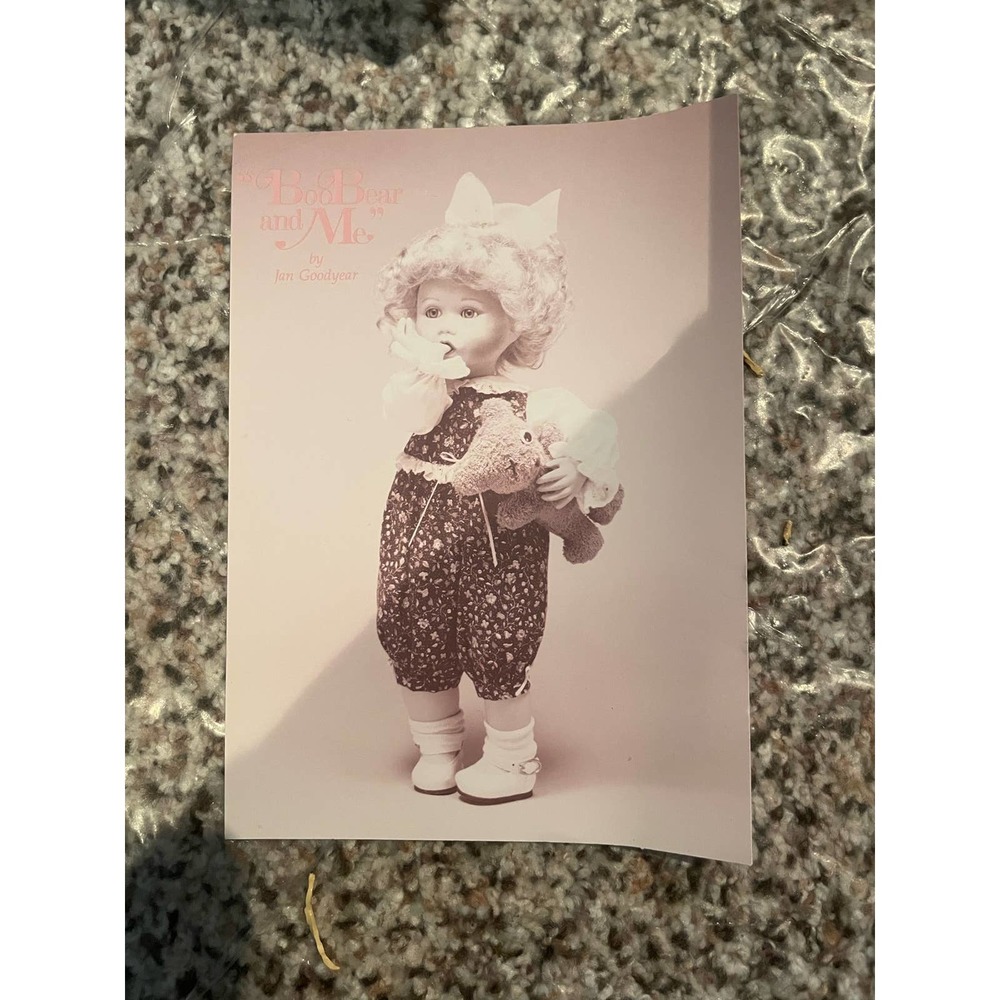 Edwin Knowles Porcelain Doll- "Boo Bear and Me" - Picture 8 of 10